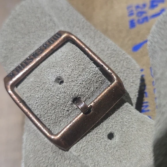 Birkenstock Women's Boston Soft Footbed Suede Clog, Taupe, Retail $169.95 USD - Picture 9 of 14